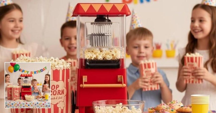 Popcorn machine hire